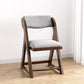 Contemporary Kitchen Chairs Dining Armless Side Chair with Wooden Legs
