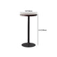 Round Pedestal Bar Height Table Contemporary Bar Table for Small Places Clearhalo 'Bar Furniture' 'Bar Tables' 'bar_tables' 'furn' 'furn_bar_tables' 'Furniture' 'Kitchen & Dining Furniture' 1200x1200_27dd4b14-c319-4f2c-8331-d4ec0a6e4c5a