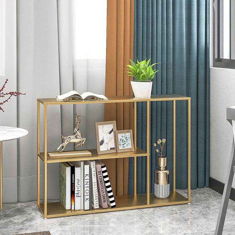 Metal Etagere Bookcase Scandinavian Open Back Bookshelf with Shelves Clearhalo 'Bookcases' 'furn' 'furn_bookcases' 'Furniture' 'Office Furniture' 1200x1200_27dd8370-764a-4df7-b87e-9f8ca5eceecb