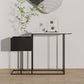 Tavolo console in metallo glam tavolo divano console in pietra con spazio per la sala