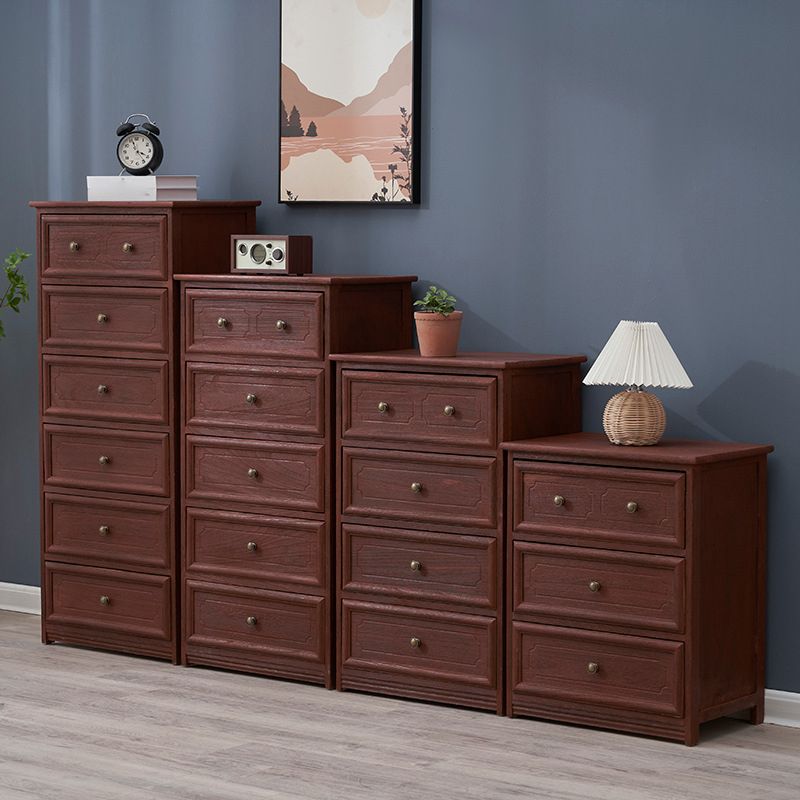 Rectangle Wood Side Cabinet Knobs Storage Cabinet with Drawer Clearhalo 'Cabinets & Chests' 'cabinets_chests' 'furn' 'furn_cabinets_chests' 'Furniture' 'Living Room Furniture' 1200x1200_27e1e2f5-40fb-4a73-bd4c-b8778f8e5890