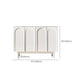 White Simple Stiple Sideboard Armadio ingegnerizzato tavolo a buffet in legno
