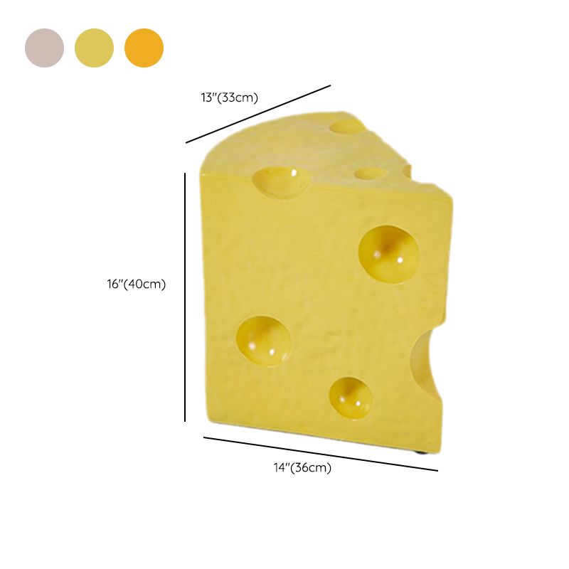 Hedendaagse plastic driehoekige zijde -snacktafel voor slaapkamer