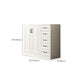 White Accent Cabinet Standard Rectangle Side Cabinet with Doors Clearhalo 'Cabinets & Chests' 'cabinets_chests' 'furn' 'furn_cabinets_chests' 'Furniture' 'Living Room Furniture' 1200x1200_27e48de0-a347-458b-be2d-ca49a02c3ad2