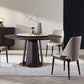 Modern Style Dining Chairs Upholstered Kitchen Chairs with Wood Legs