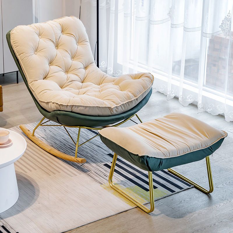 Chaise de basculement contemporain chaise de bascule métal