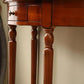 Tavolo da console di legno vittoriano Half Moon Console Table per Hall