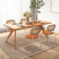 Rectangle Dining Set 1/2/5 Pcs Solid Wood Dining Table and Chairs Clearhalo 'Dining Room Sets' 'Dining Tables & Seating' 'dining_room_set' 'furn' 'furn_dining_room_set' 'Furniture' 'Kitchen & Dining Furniture' 1200x1200_27eedb7d-43b1-4b5d-ab74-a848659d16bb