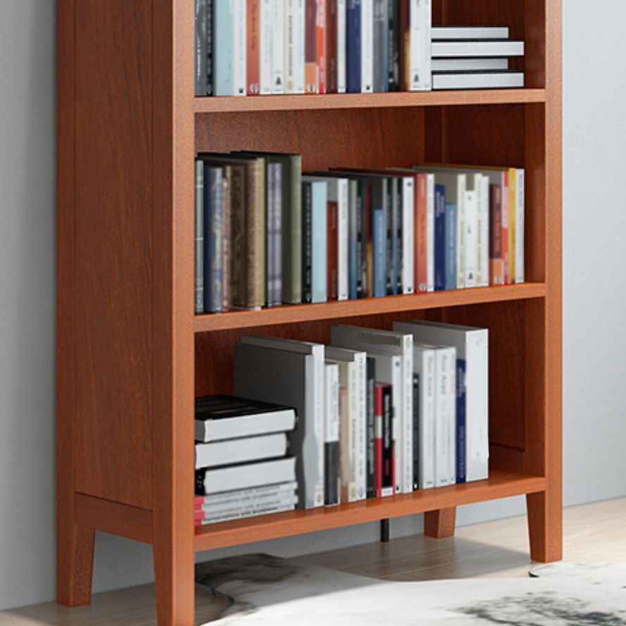 Scandinavian Rubber Wood Standard Bookshelf Vertical Bookshelf for Living Room Clearhalo 'Bookcases' 'furn' 'furn_bookcases' 'Furniture' 'furniture_bookcases' 'kitchen' 'kitchen_bookcases' 'Living Room Furniture' 'Office Furniture' 1200x1200_27ef7e00-36e2-40ce-86a1-70a573cb0989