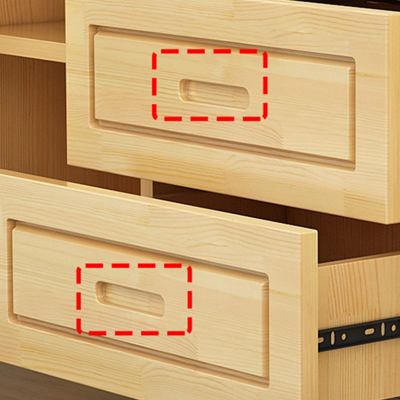 Wooden TV Media Stand Contemporary TV Console for Living Room Clearhalo 'furn' 'furn_tv_stands_entertainment_centers' 'Furniture' 'Living Room Furniture' 'TV Stands & Entertainment Centers' 'TV Stands & Media Storage Furniture' 'tv_stands_entertainment_centers' 1200x1200_27f5c526-ef91-47e4-901a-bbd38d17af77