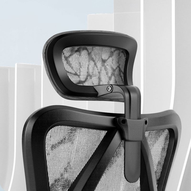 25"W silla de escritorio tapizada AirGrid respirable del sillón contemporáneo