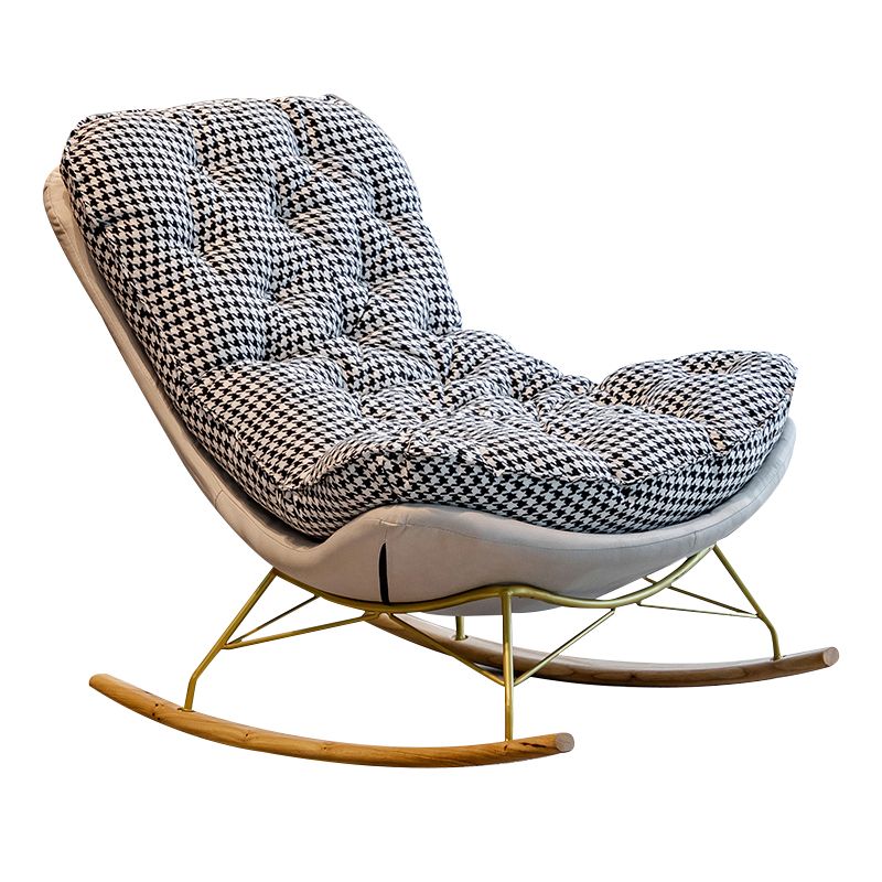 Light Luxury Modern Home Lazy Sofa Chair Lounge Leisure Chaise Rocking Chair Clearhalo 'Chairs & Seating' 'furn' 'furn_rocking_chairs' 'Furniture' 'Living Room Furniture' 'Rocking Chairs' 'rocking_chairs' 1200x1200_28020174-b0b0-4806-911d-3c9b604f6cf1