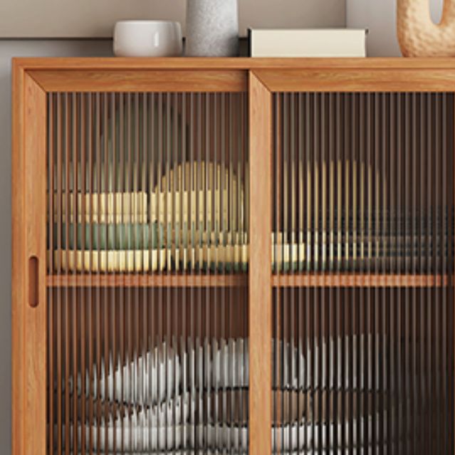 Mesa de pino del gabinete del aparador glamoroso con piernas para la cocina