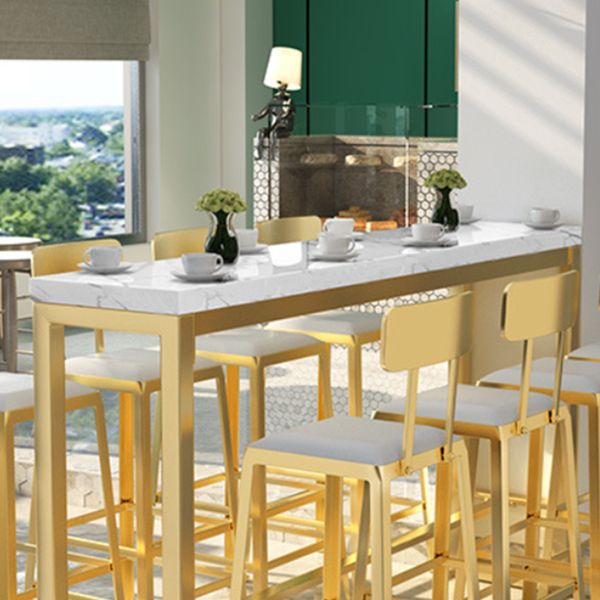 1/9 piezas Bar Mesa Juego de mesa rectangular y juego de mesa