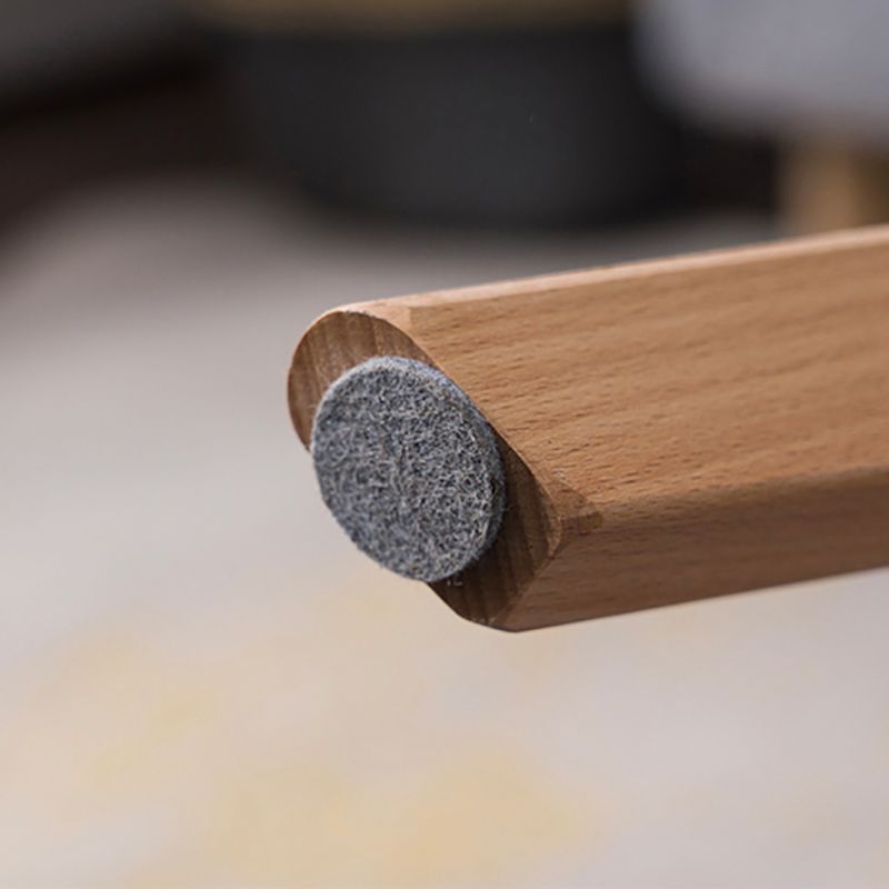 17,72 "tavolino da cocktail in stile contemporaneo alto 4 gambe tavolino in legno massiccio