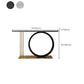 Tavolo console glam rettangolare tavolo console di finitura antica in marmo