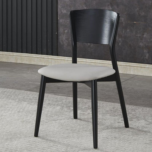 Industrial Style Dining Chair Solid Wood Open Back Armless chair Clearhalo 'Dining Chairs' 'Dining Tables & Seating' 'dining_chair' 'furn' 'furn_dining_chair' 'Furniture' 'Kitchen & Dining Furniture' 1200x1200_28082550-b9ac-4ccc-9465-a82046778957