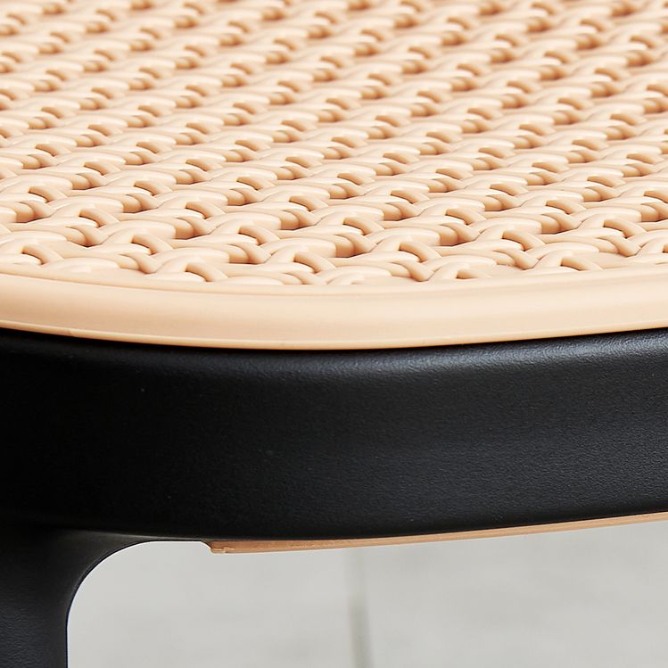 Square Plastic Modern Bar Stool Footrest Low Back Counter Stool for Coffee Shop Clearhalo 'Bar Furniture' 'Bar Stools' 'bar_stools' 'furniture_bar_stools' 'Kitchen & Dining Furniture' 'kitchen&dining_furn' 'kitchen' 'kitchen_furn' Furniture' 1200x1200_2808ddde-40ea-4dca-b844-2a06599dc0cf