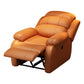 Solid Color Faux Leather Standard Recliner Metal Frame Recliner Chair Clearhalo 'Chairs & Seating' 'furn' 'furn_recliners' 'Furniture' 'Living Room Furniture' 'Recliners' 1200x1200_280bb7f0-d18e-48e8-96a8-68672905aa49