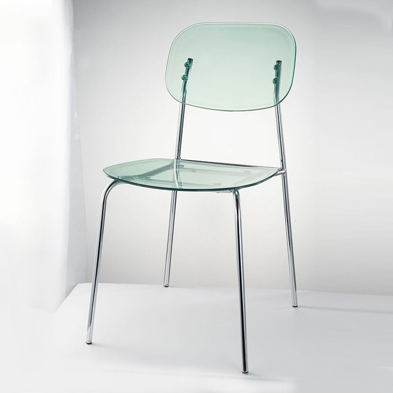 Industrial Style Open Back Dining Side Chairs Plastic Dining Armless Chairs Clearhalo ' kitchen&dining_furn' 'Dining Chairs' 'Dining Tables & Seating' 'dining_chair' 'furn' 'furn_dining_chair' 'Furniture' 'furniture_dining_chair' 'Kitchen & Dining Furniture' 'kitchen' 1200x1200_280d8f00-faf4-44c7-a5c1-91dd9d4281a3
