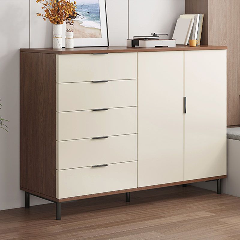 Bedroom Wooden Storage Chest Dresser Modern Style Storage Chest with Drawers Clearhalo 'Bedroom Furniture' 'Dressers & Chests' 'dressers_chests' 'furn' 'furn_dressers_chests' 'Furniture' 1200x1200_280f4758-6e40-4e58-bd5b-094819f03529
