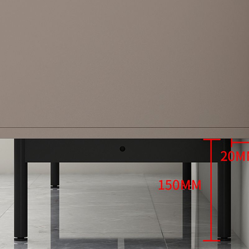 Wooden Rectangle Sideboard Modern Home Sideboard Cabinet with Drawers and Door Clearhalo 'buffet_sideboard' 'Buffets & Sideboards' 'furn' 'furn_buffet_sideboard' 'Furniture' 'Kitchen & Dining Furniture' 1200x1200_2816e71a-6f62-49d0-919e-390788d2dee3