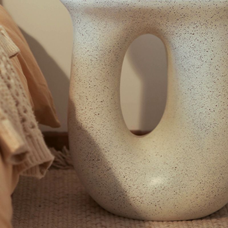 12" Wide Contemporary Corner Table White Concrete Accent Side Table Clearhalo 'Coffee & Accent Tables' 'End & Side Tables' 'end_side_tables' 'furn' 'furn_end_side_tables' 'Furniture' 'Living Room Furniture' 1200x1200_28192549-f227-4e0f-938c-bf967036183d