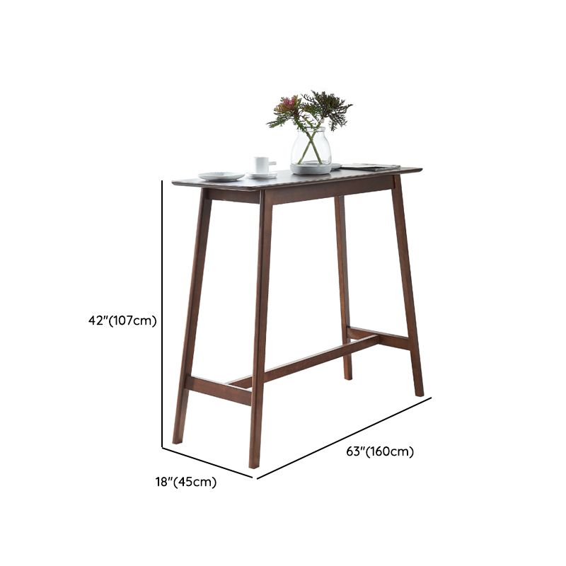 1/3/4 Pieces Table and Stool Set Contemporary Brown Solid Wood Clearhalo 'Bar Furniture' 'furn' 'furn_home_bar_bar_sets' 'Furniture' 'Home Bars & Bar Sets' 'home_bar_bar_sets' 'Kitchen & Dining Furniture' 1200x1200_281ebd33-72f5-43d4-abc6-1536e9a1834a