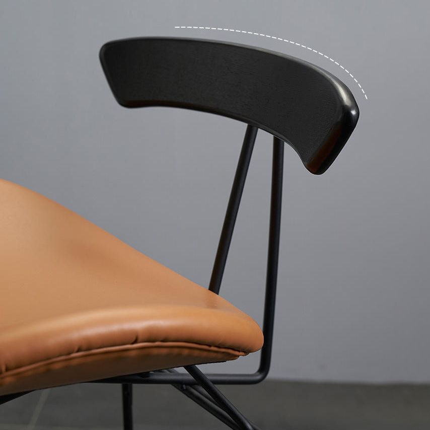 Contemporary Metal Kitchen Dining Rooms Chair Open Back Side Chairs Sets Clearhalo ' kitchen&dining_furn' 'Dining Chairs' 'Dining Tables & Seating' 'dining_chair' 'furn' 'furn_dining_chair' 'Furniture' 'furniture_dining_chair' 'Kitchen & Dining Furniture' 'kitchen' 1200x1200_281fe626-f851-47c7-a6dc-5e0a60a2dcb3