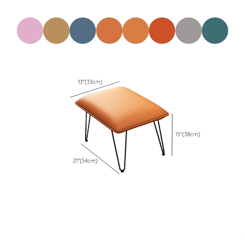 Contemporary Rocking Chair Cotton Upholstered Tufted Metal Frame Baby Rocking Chair