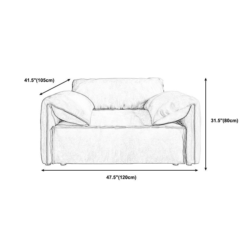 Down Fill Cushions Living Room Standard Green Contemporary Seating Clearhalo 'furn' 'furn_sofas' 'Furniture' 'furniture_sofas' 'kitchen' 'kitchen_sofas' 'Living Room Furniture' 'Sofa' 'sofas' 1200x1200_2822b6f5-0844-4dbe-97d7-c97d5cf85ef6