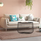 Scandinavian Square Arm Slipcovered Settee Velvet Tight Back Couch Clearhalo 'furn' 'furn_sofas' 'Furniture' 'furniture_sofas' 'Living Room Furniture' 'Sofa' 'sofas' 1200x1200_282369cf-a78a-405e-8502-c7e42e0ef0d7