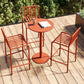1/3/4 Pieces Industrial Round Bar Table Set Pub Table with Metal Pedestal Clearhalo 'Bar Furniture' 'furn' 'furn_home_bar_bar_sets' 'Furniture' 'Home Bars & Bar Sets' 'home_bar_bar_sets' 'Kitchen & Dining Furniture' 1200x1200_28239335-5aa2-403e-aeba-7a8a6b3fb712