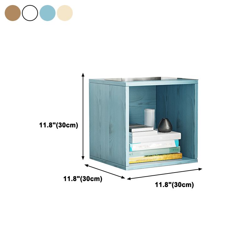 11.8 "W Bibliothèque de stockage fermé moderne en bois en bois pour le bureau à domicile