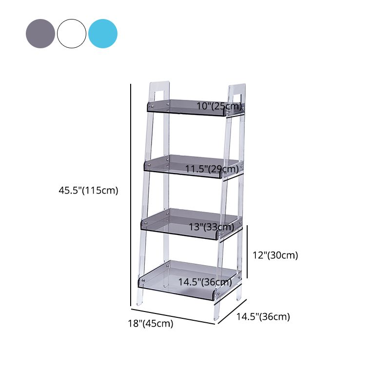 Acrylic Bookshelf Scandinavian Style Open Back Bookcase for Office and Study Room Clearhalo 'Bookcases' 'furn' 'furn_bookcases' 'Furniture' 'furniture_bookcases' 'kitchen' 'kitchen_bookcases' 'Living Room Furniture' 'Office Furniture' 1200x1200_28273308-4f1d-4ccd-8beb-cab9f0718091