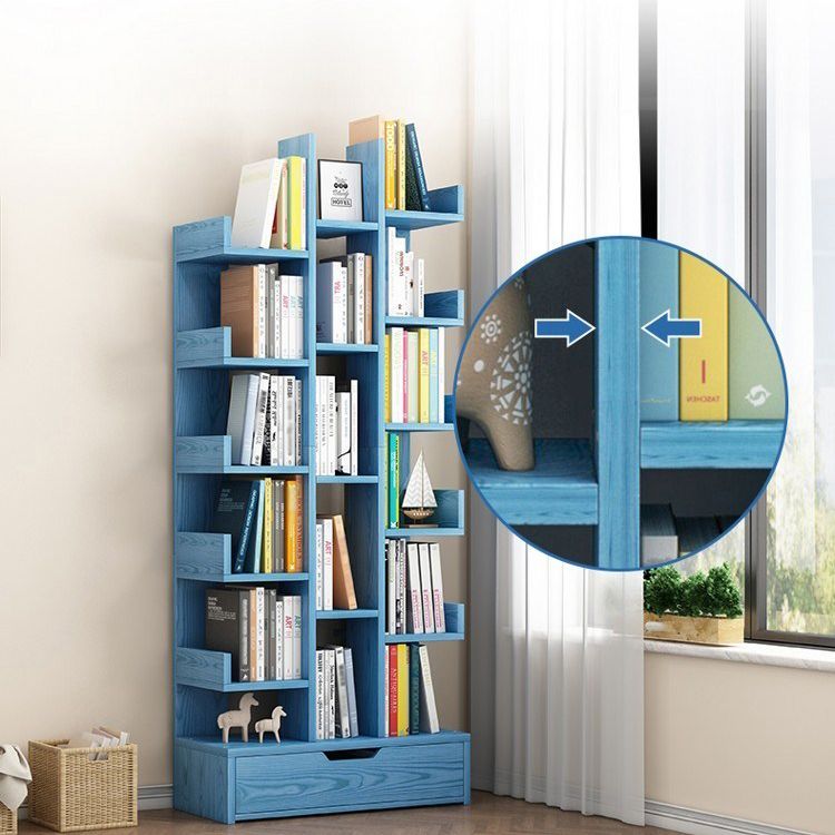 Scandinavian Style Bookshelf Engineered Wood Open Back Bookcase for Home Office Study Room Clearhalo 'Bookcases' 'furn' 'furn_bookcases' 'Furniture' 'furniture_bookcases' 'kitchen' 'kitchen_bookcases' 'Living Room Furniture' 'Office Furniture' 1200x1200_2827cdcf-57c7-40cc-9a3d-56c5dc1d0325