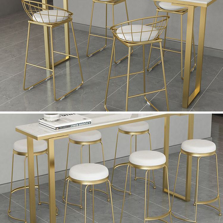 Nordic Style Rectangle Sintered Stone Table Dining Bar Counter Table for Kitchen Clearhalo 'Bar Furniture' 'Bar Tables' 'bar_tables' 'furn' 'furn_bar_tables' 'Furniture' 'furniture_bar_tables' 'Kitchen & Dining Furniture' 1200x1200_28284dcb-d992-49ec-8023-1774d79f8058