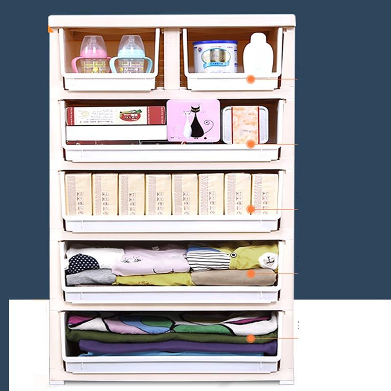 Non-Hanging Armoire with Drawer Contemporary Storage Cabinet Clearhalo 'Armoires & Wardrobes' 'armoires_wardrobes' 'Bedroom Furniture' 'furn' 'furn_armoires_wardrobes' 'Furniture' 1200x1200_2829b2a0-6273-4050-869b-d370847d8d11