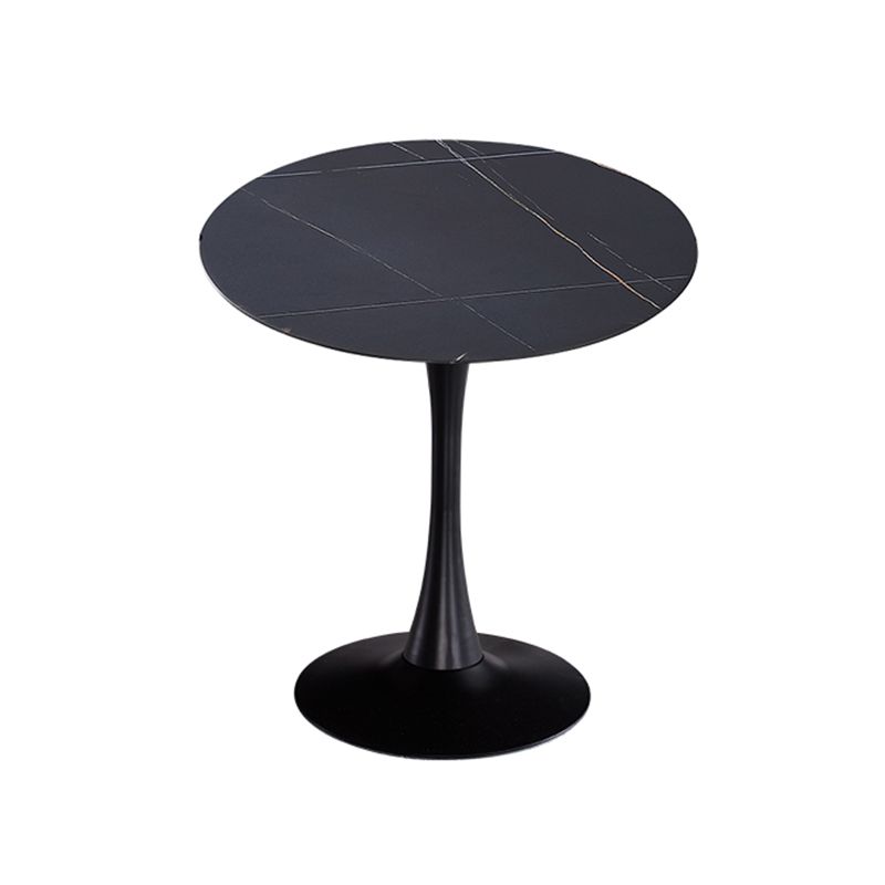 Modern Style Dining Table Round Sintered Stone Dining Table for Home Use Clearhalo ' dining_table' 'Dining Tables & Seating' 'Dining Tables' 'furn' 'furn_dining_table' 'Furniture' 'furniture_dining_table' 'Kitchen & Dining Furniture' 'kitchen&dining_furn' 'kitchen' 'kitchen_dining_table' 1200x1200_282a3b9b-ef33-4eaf-8eb5-f92e957eefa3