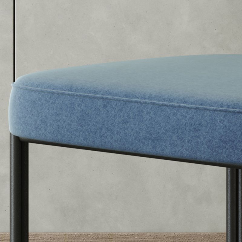 Minimalist Open Back Dining Side Chair Faux Leather Side Chair Clearhalo 'Dining Chairs' 'Dining Tables & Seating' 'dining_chair' 'furn' 'furn_dining_chair' 'Furniture' 'Kitchen & Dining Furniture' 1200x1200_2832e795-cf6b-4742-a1c7-0e3a25d94a33