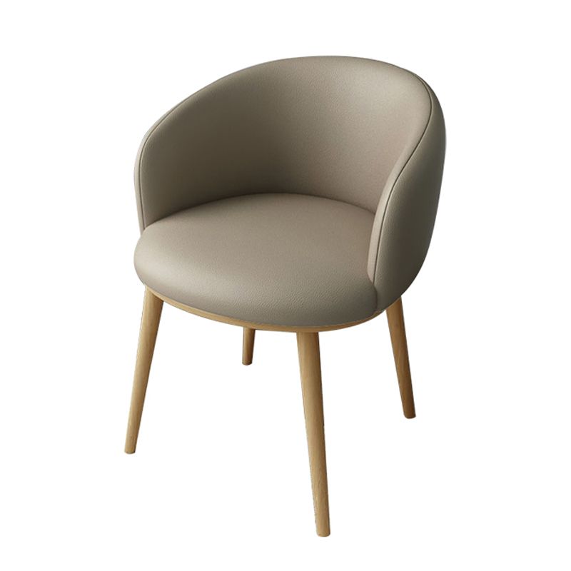 Glam Style Arm Chair Parsons 16.5" Wide Dining Chair for Dining Room Clearhalo 'Dining Chairs' 'Dining Tables & Seating' 'dining_chair' 'furn' 'furn_dining_chair' 'Furniture' 'furniture_dining_chair' 'Kitchen & Dining Furniture' 1200x1200_28353113-0287-493f-8137-a26558c9650a