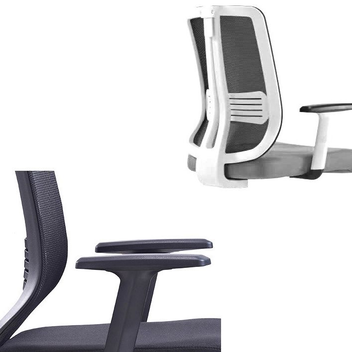 Contemporary Mesh Office Desk Chair High Back Black Office Chair with Arms Clearhalo 'furn' 'furn_office_chair' 'Furniture' 'Office Chairs' 'Office Furniture' 'office_chair' 1200x1200_283ab880-962d-49f9-bd5f-93ae317cc856