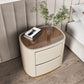 Contemporary Accent Table Nightstand Drawer Storage Antique Finish Bed Nightstand Clearhalo 'Bedroom Furniture' 'furn' 'furn_night_stand' 'Furniture' 'night_stand' 'Nightstands' 1200x1200_283b7838-29ef-4082-be7d-e5e488f46c7b