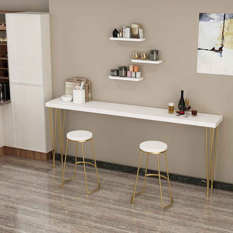 Glam Style Rectangle Counter Set 1/2/3/9 Pieces Solid Wood Bistro Set Clearhalo 'Bar Furniture' 'furn' 'furn_home_bar_bar_sets' 'Furniture' 'Home Bars & Bar Sets' 'home_bar_bar_sets' 'Kitchen & Dining Furniture' 1200x1200_2840eea4-05a8-41fa-8524-771aaf921b2f