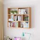 Solid Wood Bookshelf Contemporary Style Wall Mounted Bookcase for Office Home Clearhalo 'Bookcases' 'furn' 'furn_bookcases' 'Furniture' 'furniture_bookcases' 'Office Furniture' 1200x1200_28447617-9790-4a49-b70a-ec3c870902b4