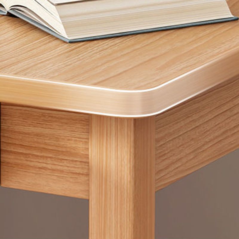 Square Wooden 4 Legs Side Table 1-Drawer End Table with Shelf Clearhalo 'Coffee & Accent Tables' 'End & Side Tables' 'end_side_tables' 'furn' 'furn_end_side_tables' 'Furniture' 'Living Room Furniture' 1200x1200_28481e9d-36e4-464b-b28b-92b8fce62d9c