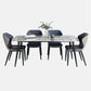 Sintered Stone Dining Table Industrial Style Black 4 Legs Base Rectangle Table for Dining Room Clearhalo ' dining_table' 'Dining Tables & Seating' 'Dining Tables' 'furn' 'furn_dining_table' 'Furniture' 'furniture_dining_table' 'Kitchen & Dining Furniture' 'kitchen&dining_furn' 'kitchen' 'kitchen_dining_table' 1200x1200_284c3148-8737-4084-b353-d209e6e61d04
