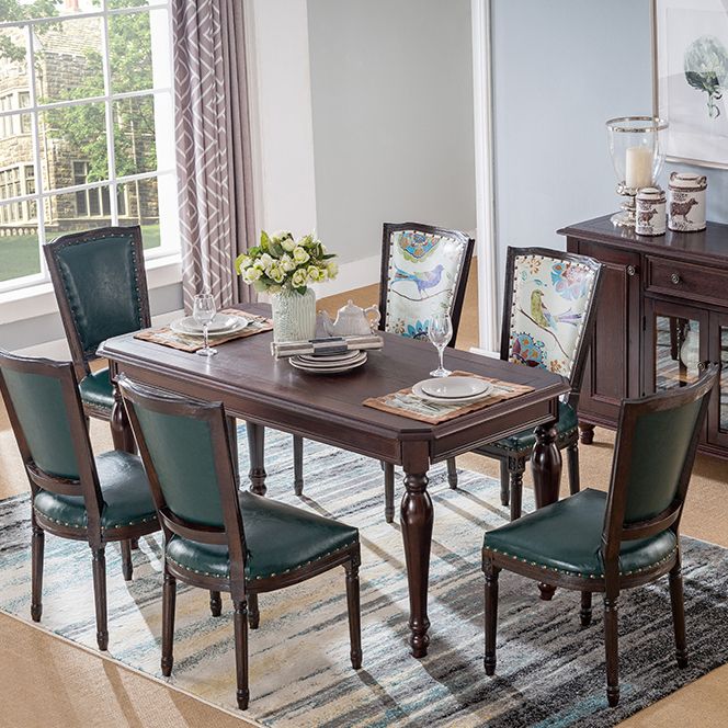 Wood Traditional Dining Kitchen Room Side Chair Open Back Chair Clearhalo ' kitchen&dining_furn' 'Dining Chairs' 'Dining Tables & Seating' 'dining_chair' 'furn' 'furn_dining_chair' 'Furniture' 'furniture_dining_chair' 'Kitchen & Dining Furniture' 'kitchen' 1200x1200_284f2eae-4492-4ddb-8c29-bf4fd552271a
