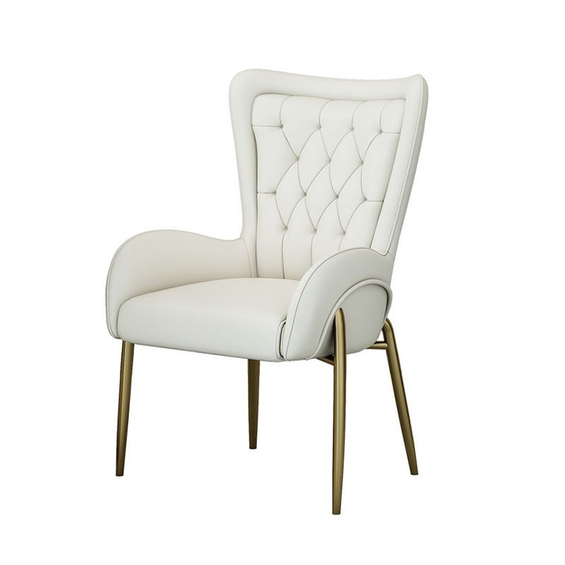 Mid Back Iron Base Office Chair Upholstered Task Chair with 4-Leg Clearhalo 'furn' 'furn_office_chair' 'Furniture' 'Office Chairs' 'Office Furniture' 'office_chair' 1200x1200_2851fb7e-b6a0-4560-a62a-948b7ed67521