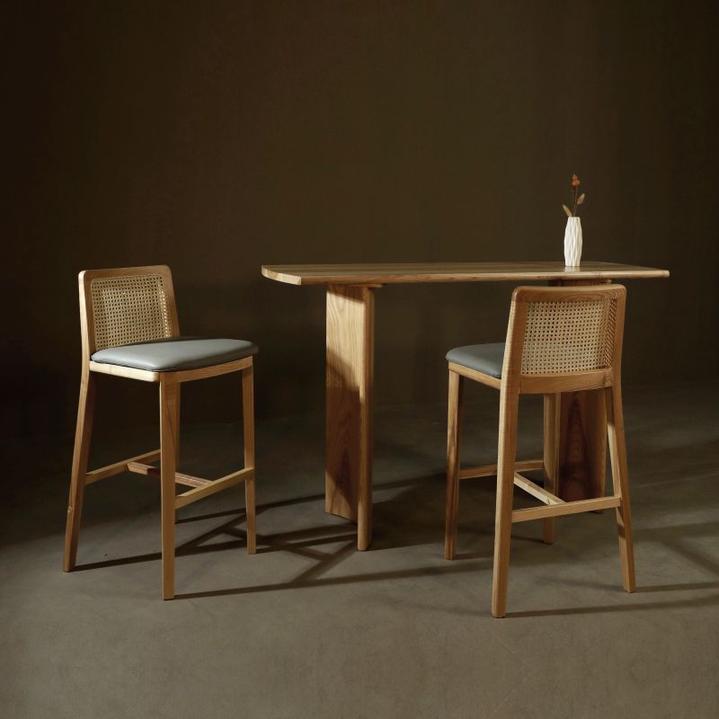 Tavolo da vino con banco in legno massiccio glam doppio soggiorno tavolo da soggiorno